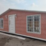 ویلایی ۲۸متری با نمای پنل دکوراتیو طرح آجر